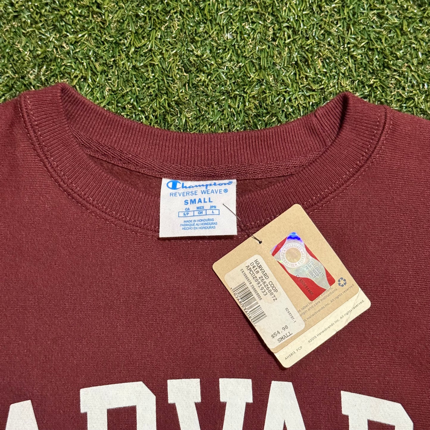 Vintage Champion Harvard University Crewneck - S