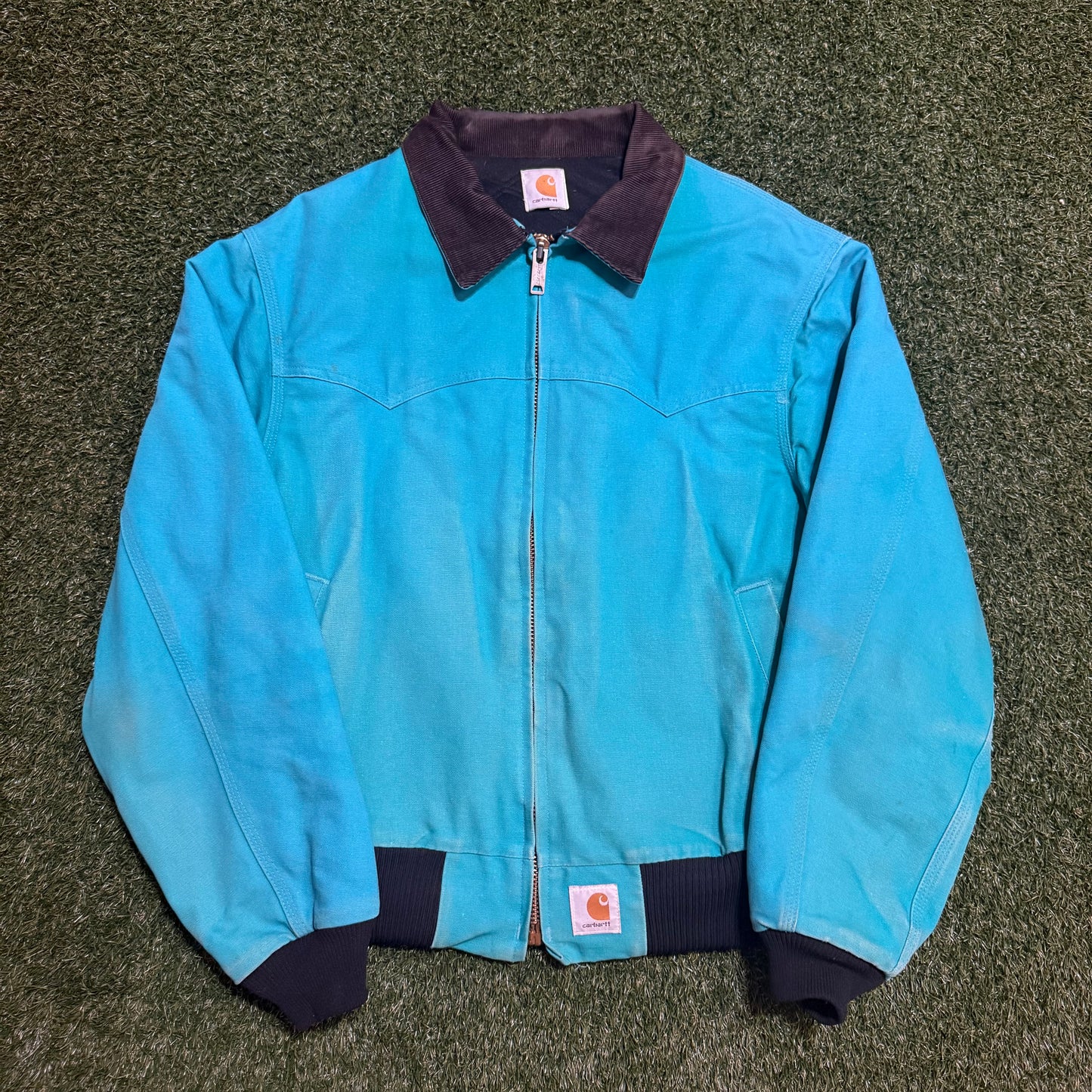 Vintage Carhartt Santa Fe Teal-  XL