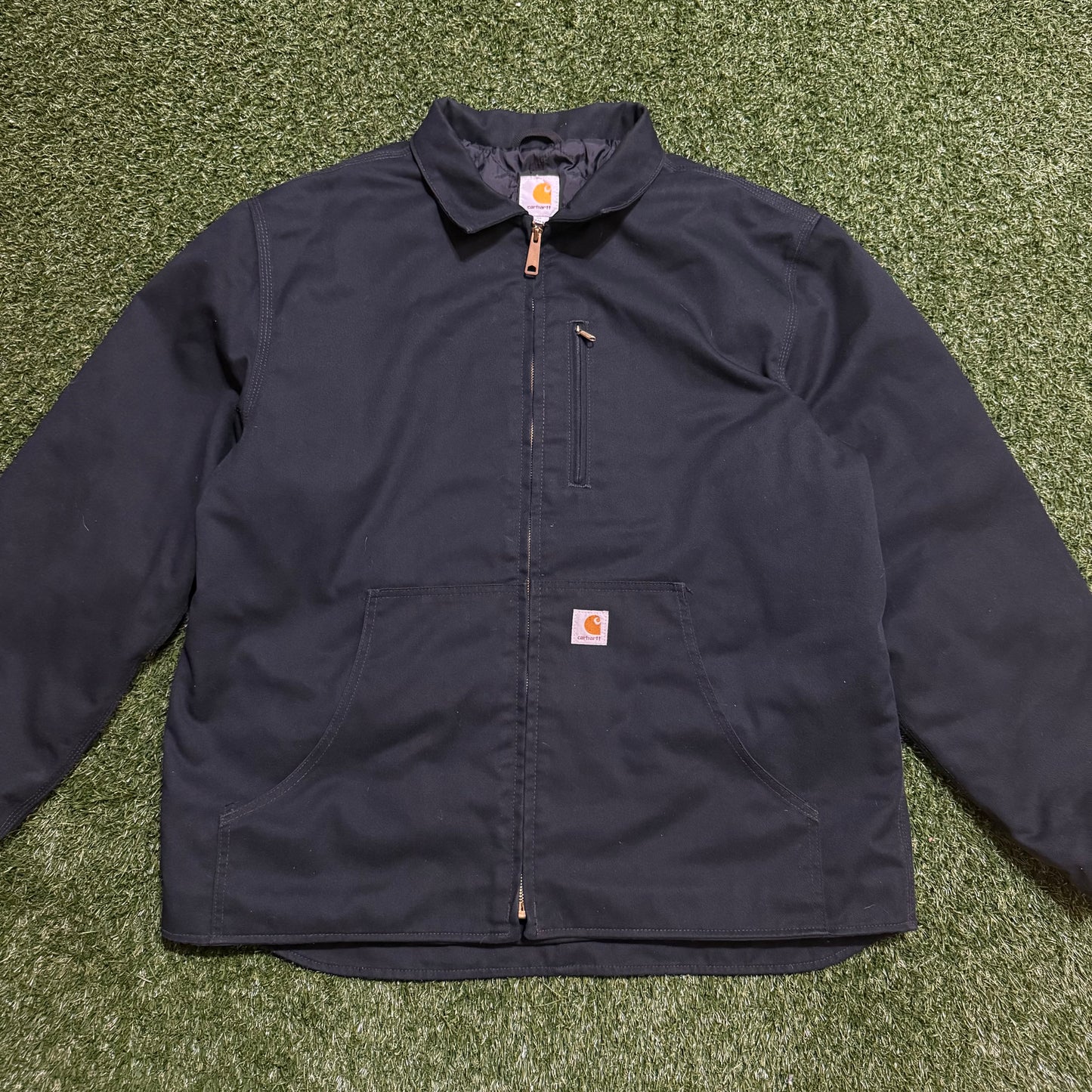 Carhartt Full Zip Up Jacket Black - XL